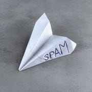 Paper airplane with the word spam on it. The March 2024 Google algorithm update is intended to fight spam in current listings. Hawaii SEO companies have had to change tactics to ensure compliance.